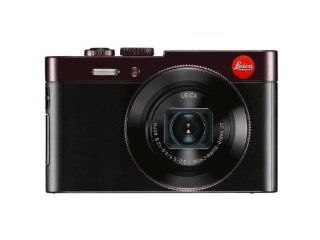 Leica Camera 18489 12.1MP Digital Camera with 7x Optical Image Stabilized Zoom and 3 Inch LCD (Dark Red Burgundy)  Point And Shoot Digital Cameras  Camera & Photo