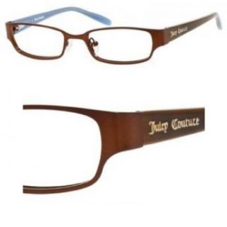 JUICY COUTURE Eyeglasses 911 01Z4 Semi Matte Brown 49MM Clothing
