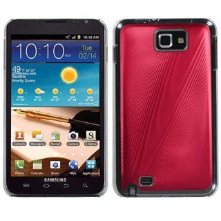 MYBAT Red Cosmo Back Protector Cover for SAMSUNG I717 (Galaxy Note) Cell Phones & Accessories