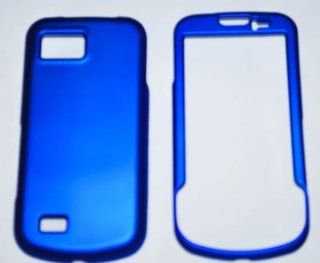 Samsung Behold II / T939 smartphone Rubberized Hard Case   Blue Cell Phones & Accessories