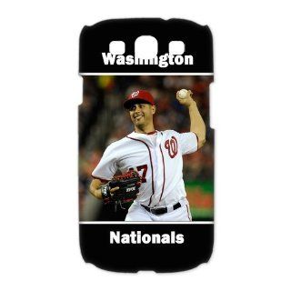 Washington Nationals Case for Samsung Galaxy S3 I9300, I9308 and I939 sports3samsung 38378 Cell Phones & Accessories