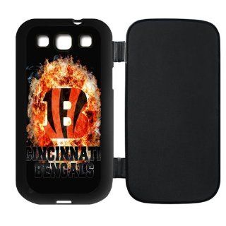 Cincinnati Bengals Flip Case for Samsung Galaxy S3 I9300, I9308 and I939 sports3samsung F0192 Cell Phones & Accessories