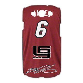Miami Heat LeBron James jersey Case Cover Best 3D case for samsung galaxy s3 i9300 i9308 939 U148149 Cell Phones & Accessories