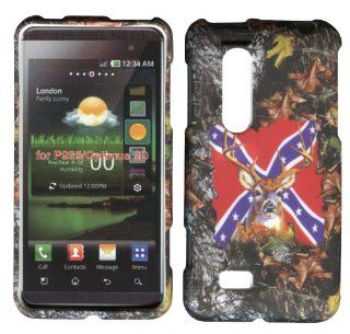 Camo Rebal Flag Stem Thrill 4G, Optimus 3D P920, P925 at&t Case Cover Phone Snap on Cover Case Faceplates Cell Phones & Accessories