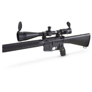 Counter Sniper 4   48x56 mm Crusader Gunsight Matte Black Hardcoat  Rifle Scopes  Sports & Outdoors