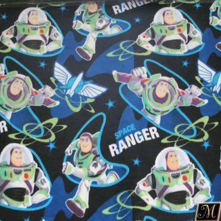 60" Wide Disney Toy Story Space Ranger Fleece Fabric By The Yard