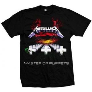 Metallica Master of Puppets 2 sided black T shirt Novelty T Shirts Clothing