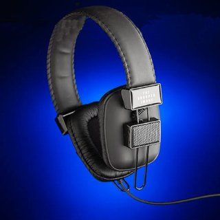 The Sharper Image Pro Studio Headphones Black Musical Instruments