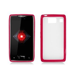Red Hard Cover Case for Motorola Droid RAZR HD XT926 XT925 Cell Phones & Accessories