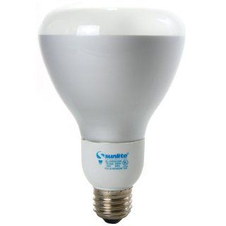 Sunlite SL15R30/41K 15 Watt R30 Reflector Energy Saving CFL Light Bulb Medium Base Cool White   Compact Fluorescent Bulbs  