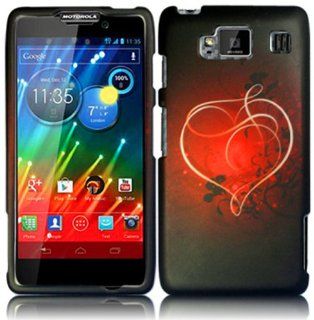For Motorola Droid Razr Maxx HD XT926M Hard Design Cover Case Heart On Stars Accessory Cell Phones & Accessories