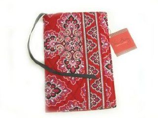 VERA BRADLEY QUILTED BOOK COVER   "FRANKLY SCARLET" 