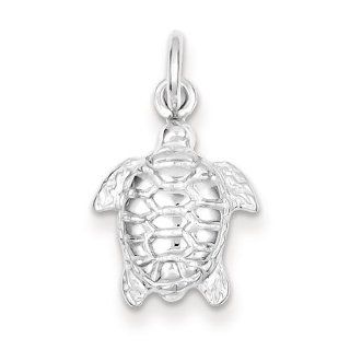 Sterling Silver Turtle Charm Vishal Jewelry Jewelry