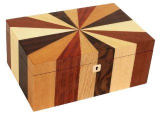 Ercolano Sefora Natural Wood Handmade Italian Luxury Wooden Poker Set Game Box   Jewelry Keepsake Boxes