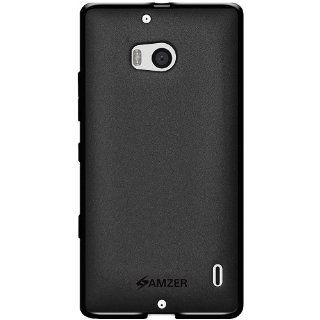 Amzer Pudding Soft TPU Case Back Cover for Nokia Lumia 929, Nokia Lumia Icon   Retail Packaging   Black Cell Phones & Accessories