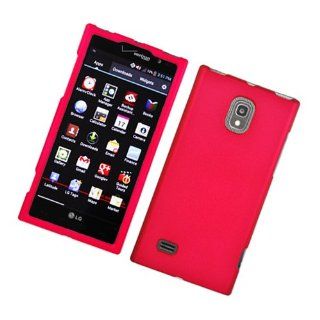 LG Spectrum 2/ Vs 930 Rubberized Protector Cover Red 03 Cell Phones & Accessories
