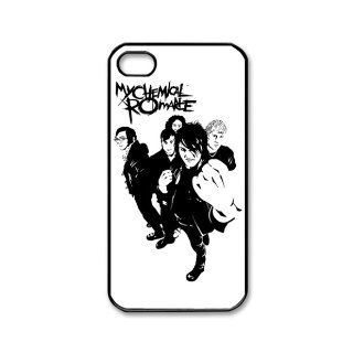 ByHeart My Chemical Romance MCR Hard Back Case Skin for Apple iPhone 4 and 4S   1 Pack   Retail Packaging   4982 Cell Phones & Accessories
