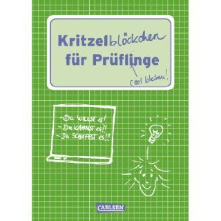 Kritzelblckchen Kritzelblckchen fr Prflinge Carlsen Verlag GmbH 9783551682710 Books