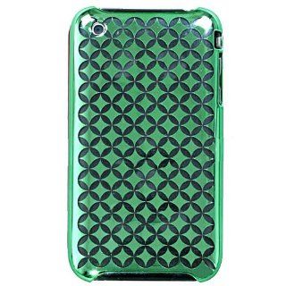 Hard Plastic Snap on Cover Fits Apple iPhone 3G 3GS Green Pane Electroplated Slim Back AT&T (does NOT fit Apple iPhone or iPhone 4/4S or iPhone 5/5S/5C) Cell Phones & Accessories