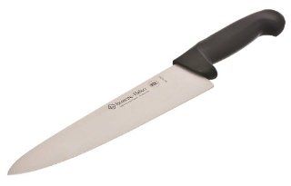 Browne Foodservice PC12910 German Molybdenum Stainless Steel Forged Cook's Knife, Black Chefs Knives Kitchen & Dining