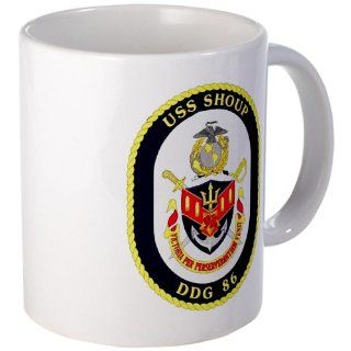  USS Shoup DDG 86 Navy Ship Mug   Standard Kitchen & Dining