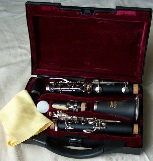 Black Boucet Clarinet with Hard Case Musical Instruments