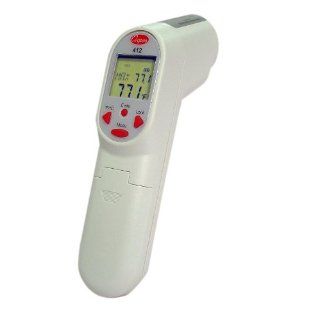 Cooper Atkins 412 0 8 Digital Infrared Thermometer with Laser and Thermocouple Jack, CE, RoHS and WEEE Certified,  76/932F Temperature Range