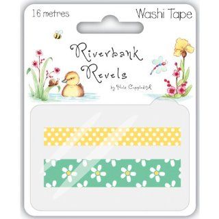 Riverbank Revels Washi Tape 2/Pkg (8 Meters Each) Flowers