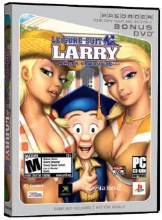 Leisure Suit Larry Bonus Pre sell DVD   PC Video Games