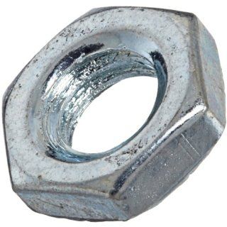 Steel Hex Nut, Zinc Plated Finish, Class 8, DIN 934, Metric, M22 1.5 Thread Size, 32 mm Width Across Flats, 18 mm Thick (Pack of 5)