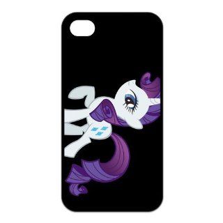 Personalized My Little Pony Rarity Hard Case for Apple iphone 4/4s case BB935 Cell Phones & Accessories