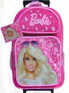 New Barbie Rolling Backpack Matching Wallet Toys & Games