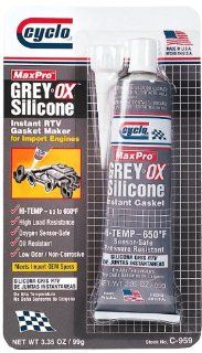 Cyclo C 959 Grey OX RTV Sealant   3.35 oz., (Pack of 12) Automotive