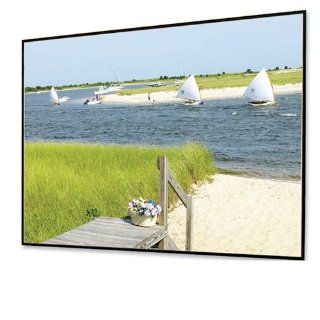 Clarion Matt White Fixed Frame Projection Screen Viewing Area 7' H x 6" W Electronics