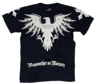 Mayweather/Marquez Event S/S Guys T shirt in Black by Affliction Clothing, Size Small Clothing