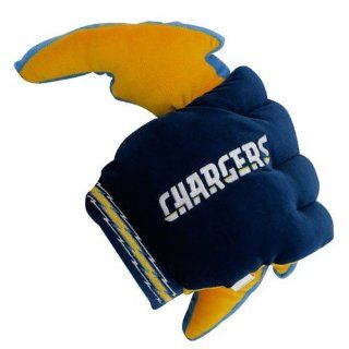 San Diego Chargers Two Tone Lightning Bolt Glove  Sports Related Merchandise  Sports & Outdoors