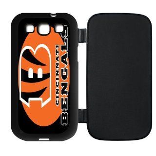 Cincinnati Bengals Flip Case for Samsung Galaxy S3 I9300, I9308 and I939 sports3samsung F0187 Cell Phones & Accessories