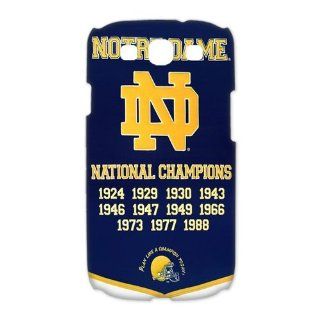 Notre Dame Fighting Irish Case for Samsung Galaxy S3 I9300, I9308 and I939 sports3samsung 38989 Cell Phones & Accessories