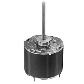 Fasco D939 5.6" Frame Open Ventilated Permanent Split Capacitor Condenser Fan Motor with Ball Bearing, 1/4HP, 1075rpm, 208 230V, 60Hz, 2.1 amps Electronic Component Motors