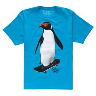 RIOT SOCIETY Skate Penguin Boys T Shirt Clothing