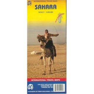 Sahara 13.85M Travel Map (International Travel Maps) ITM Canada, International Travel Maps 9781553410225 Books