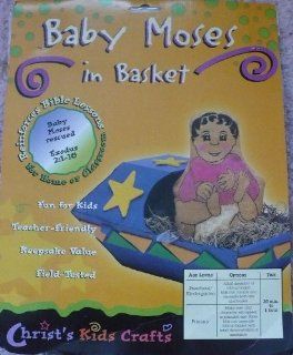 Baby Moses in Basket   Christ's Kids Crafts Toys & Games