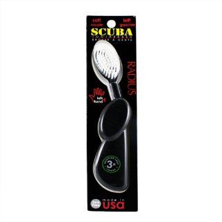 Scuba Black and White Toothbrush   Left Handed toothbrush by Radius Health & Personal Care