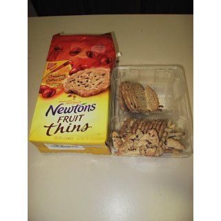 Newtons Fruit Thins Cranberry Citrus Oats, 10.5 Ounce (Pack of4)  Fruit Cookies  Grocery & Gourmet Food