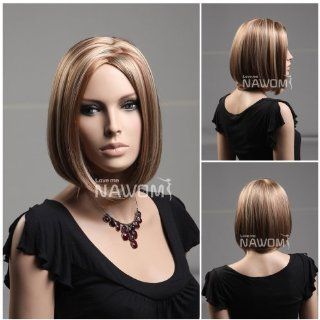 (WG ZL971 19H30H613)Short Straight Hair Wig,flaxen color. Toys & Games