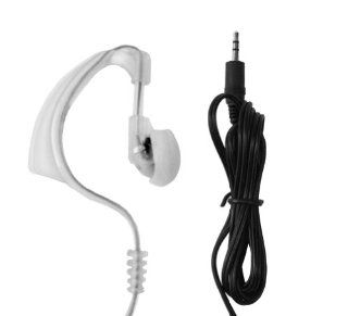 Cobra Covert Earhook And Mic With Ptt To Fit Cobra MT200 / MT600 / MT800 / MT975.  Two Way Radio Headsets   Players & Accessories