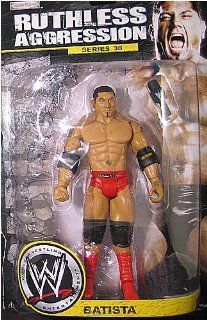 BATISTA RUTHLESS AGGRESSION 38 WWE JAKKS ACTION FIGURE TOY Toys & Games