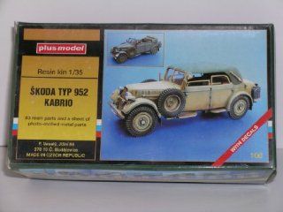 Plus Model "German World War II Skoda Typ 952 Kabrio Staff Car"   Resin Model Kit 