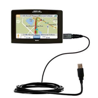 Classic Straight USB Cable for the Magellan Maestro 4250 with Power Hot Sync and Charge Capabilities   Uses Gomadic TipExchange Technology GPS & Navigation