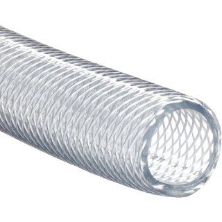 Nalgene 8005 980 Braided PVC Food Grade Tubing for High Pressure, Extra Flexible, Clear, Inch Industrial Plastic Tubing